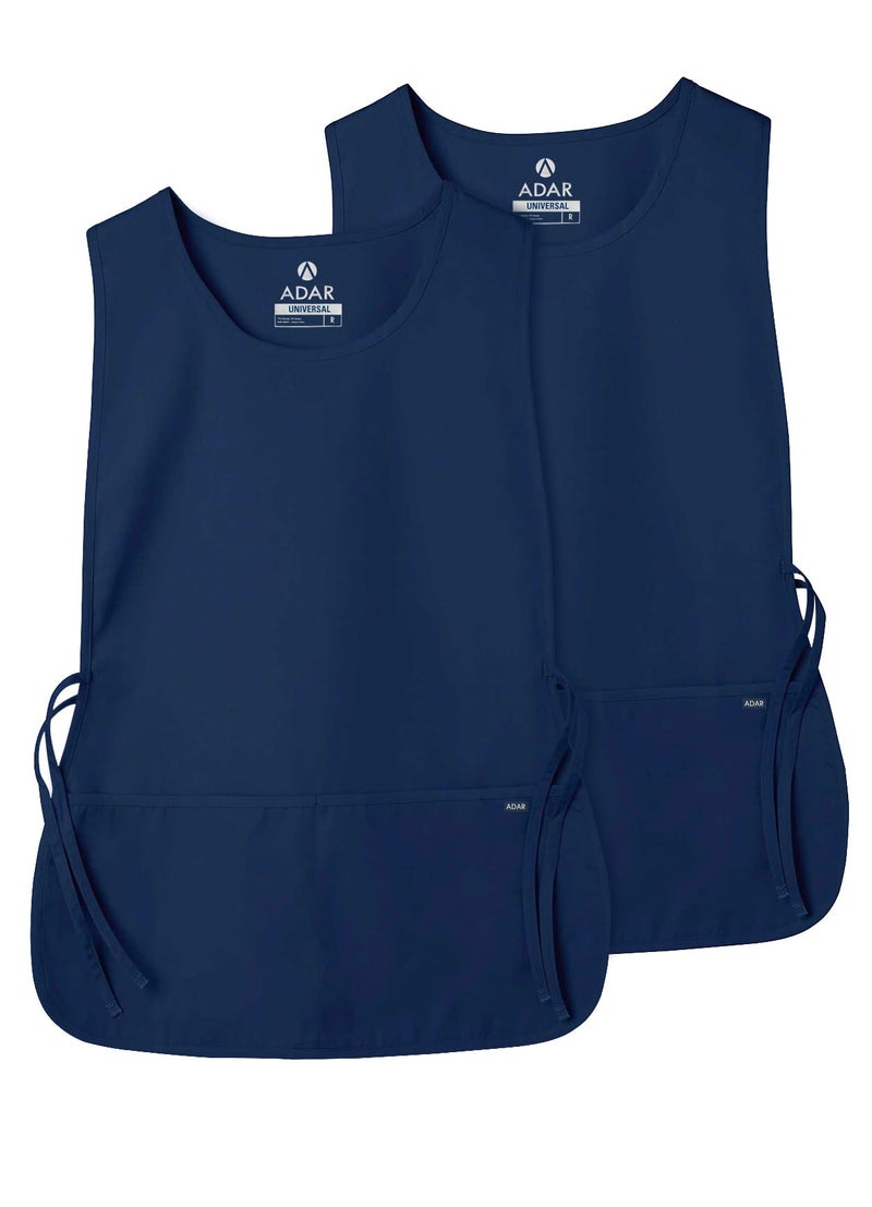 Adar Uniforms Universal Cobbler Apron 2 Pack - Unisex - 7022 - Navy - X - Image 1